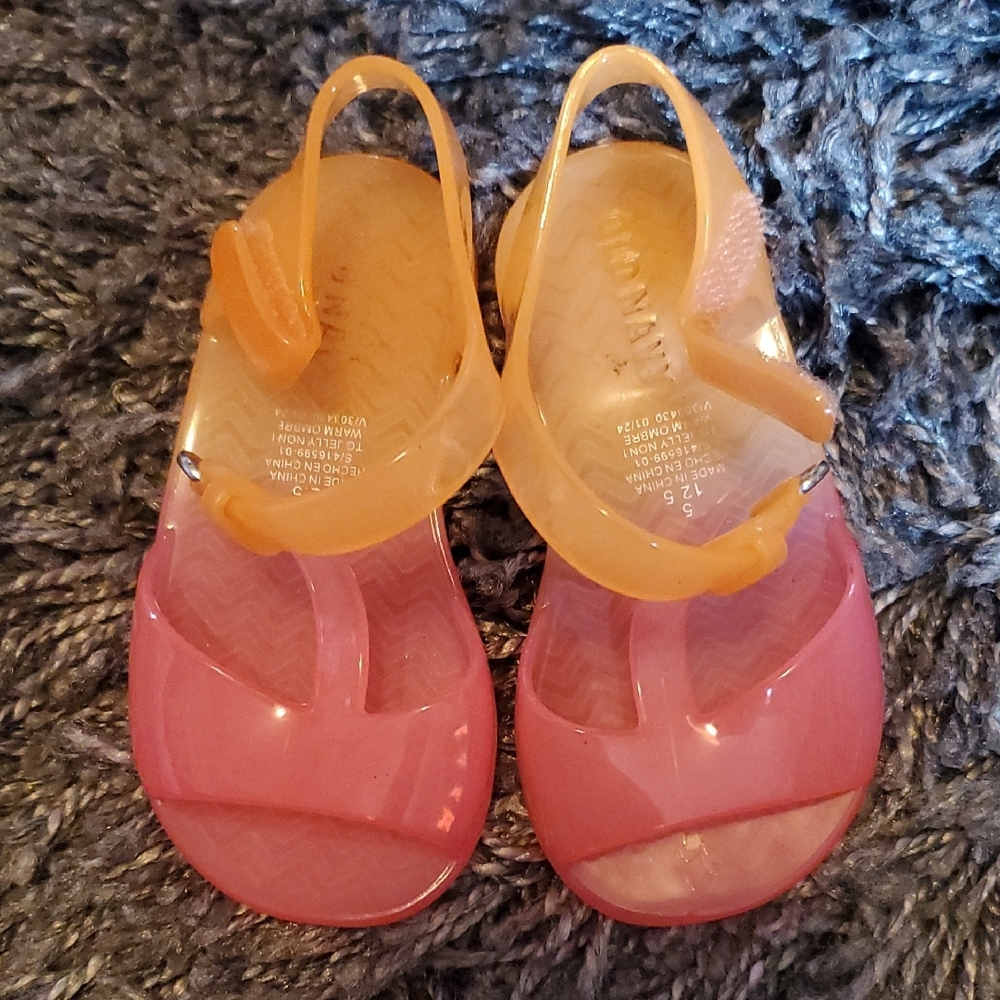 Old Navy Toddler Pink and Orange Sandals